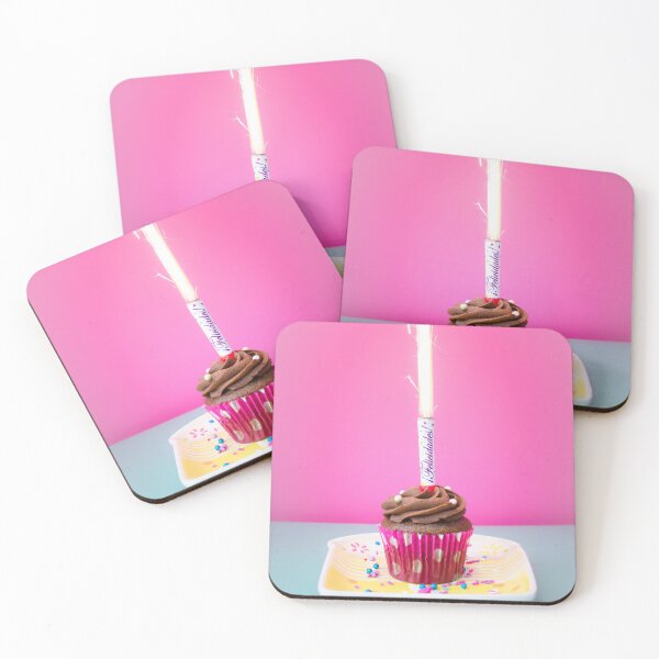 Item preview, Pink Birthday Party Cupcake  designed and sold by newburyboutique.