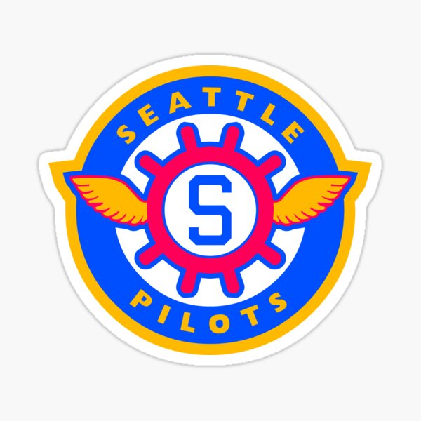 Seattle Pilots - Defunct Baseball Teams - Sticker