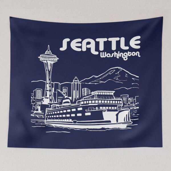 Item preview, Seattle Washington designed and sold by getpressedshirt.
