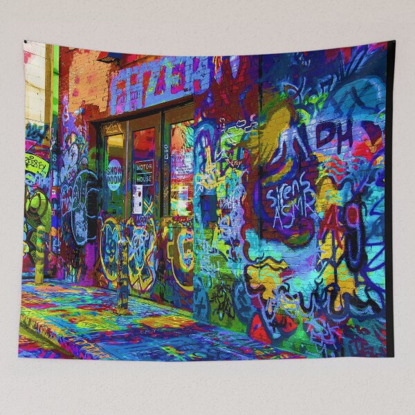 Item preview, Neon Graffiti Street Art designed and sold by PODLizardWizard.