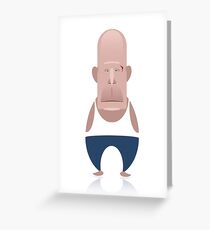 Bruce Willis - Die Hard Greeting Card