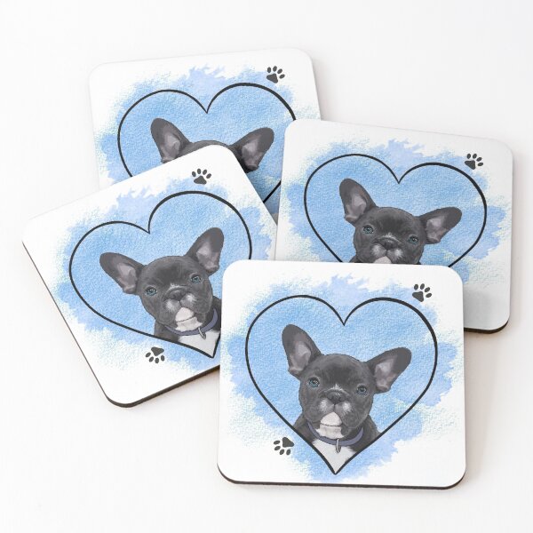 Item preview, Pug portrait designed and sold by ArtfulBonBon.
