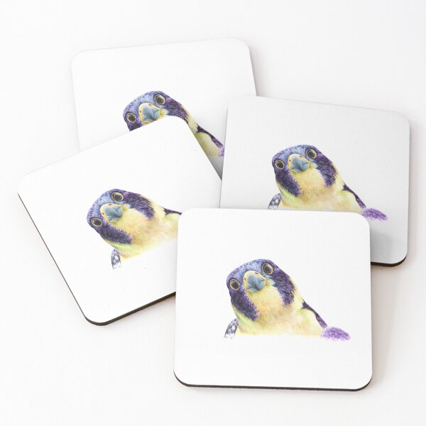 Item preview, Colorful Peregrine Falcon in Watercolor designed and sold by just-art.