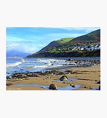 Llwyngwril Beach Photographic Print