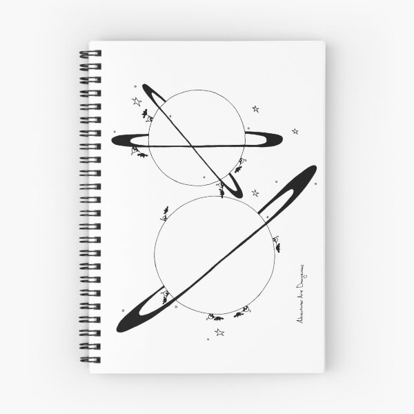 Item preview, Cows on Ringed Saturn Planets with Stars designed and sold by Adventures Are Dangerous.