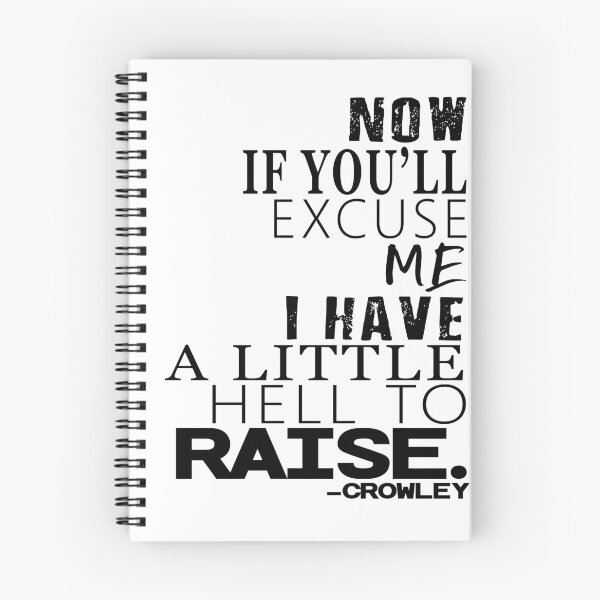 Item preview, Crowley Qoutes #1 designed and sold by popculturesavvy.