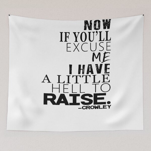 Item preview, Crowley Qoutes #1 designed and sold by popculturesavvy.