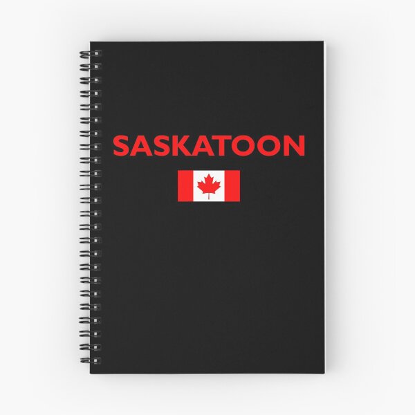 Item preview, Saskatoon Canada bandera canadiense de color oscuro designed and sold by TinyStarCanada.