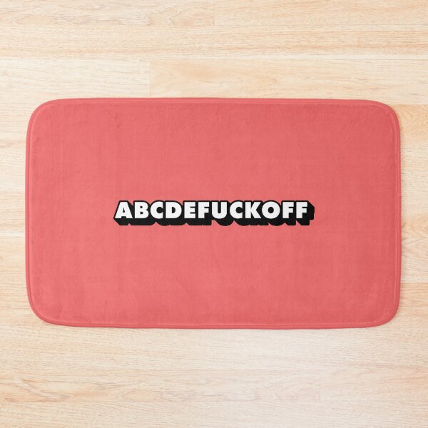 Item preview, ABCDEFUCKOFF designed and sold by ZANGRAM.