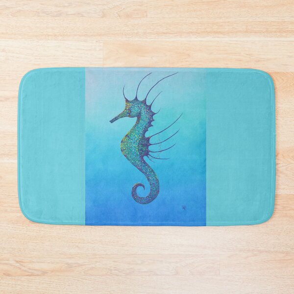 Item preview, Aqua Seahorse designed and sold by Karen  Todman -Aroca Designs-.
