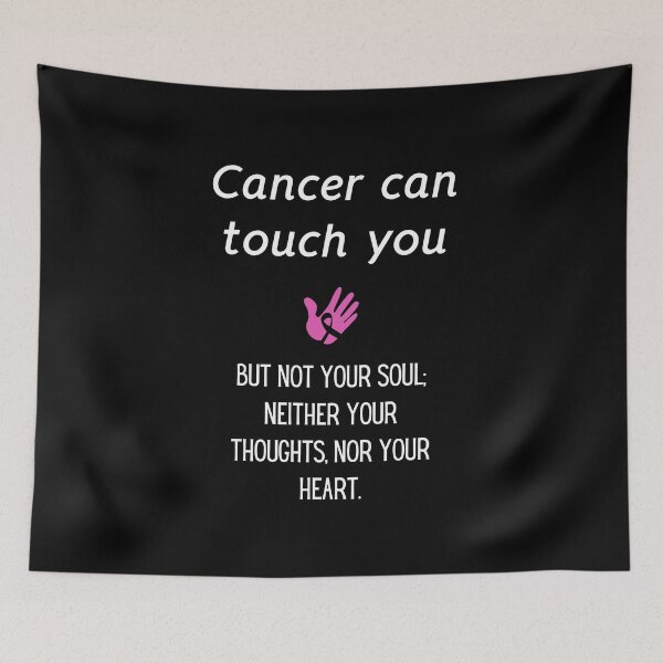 Item preview, ¡el cáncer puede tocarte, pero no tu alma! designed and sold by Fredonfire.