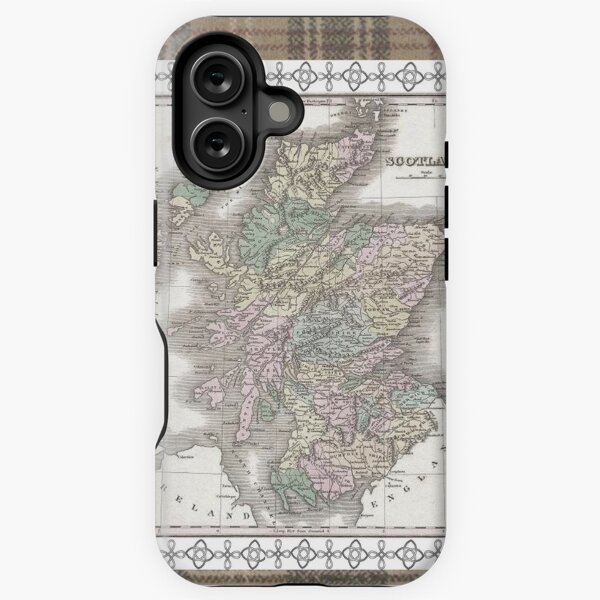 Item preview, Vintage Map of Scotland designed and sold by trendingfraser.