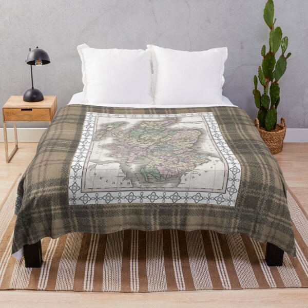 Item preview, Vintage Map of Scotland designed and sold by trendingfraser.