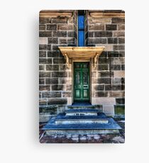 The Green Door Canvas Print
