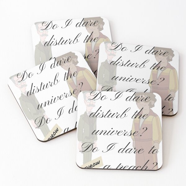 Item preview, "Do I dare to throw a peach?" (Milo Murphy's Law/T.S. Eliot) designed and sold by inimitablelia.