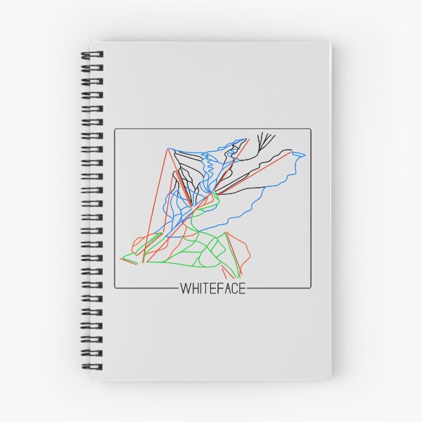 Item preview, Whiteface Trail Rating Map designed and sold by ChasingGnarnia.
