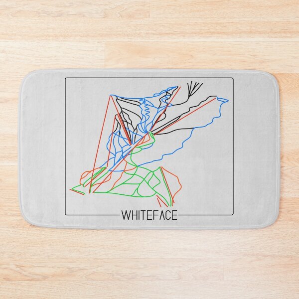 Item preview, Whiteface Trail Rating Map designed and sold by ChasingGnarnia.