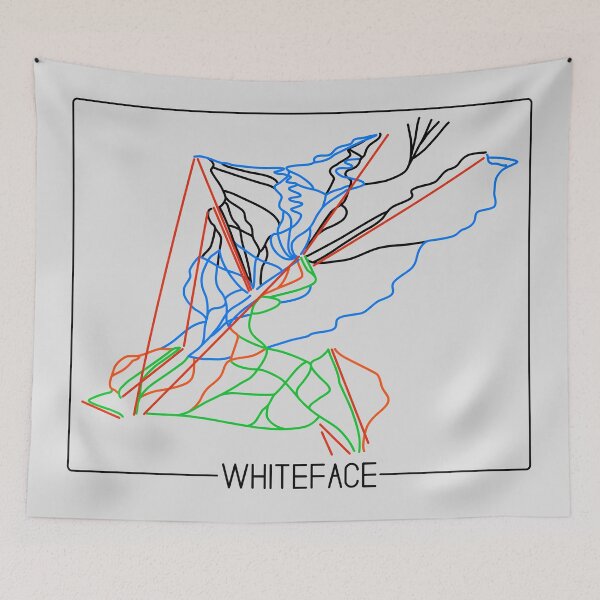 Item preview, Whiteface Trail Rating Map designed and sold by ChasingGnarnia.