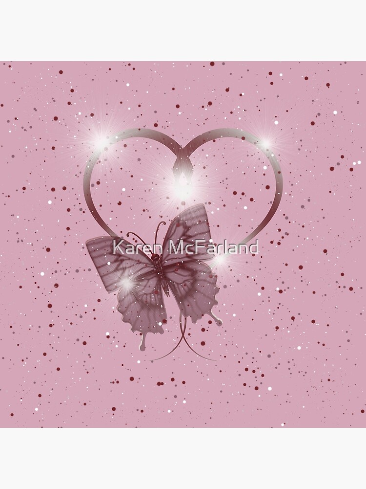 Flitter good Flutter Hearts / 18x24