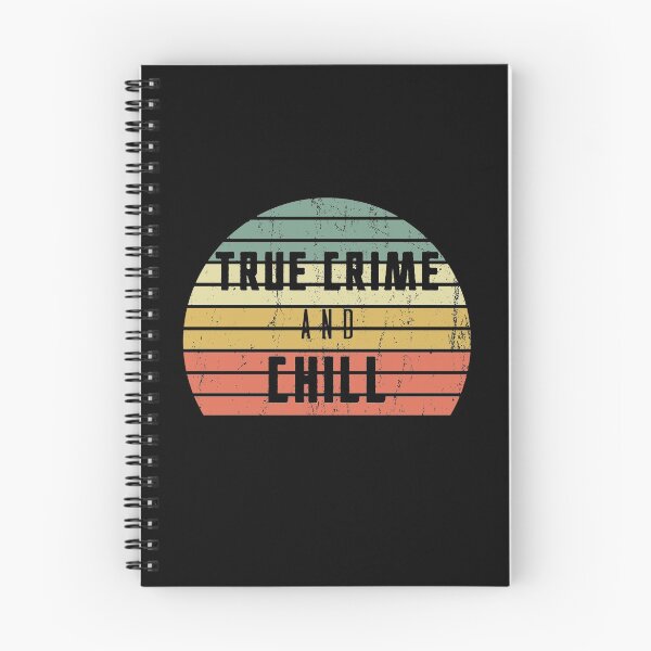 Item preview, Vintage Retro Sunset True Crime and Chill designed and sold by DSweethearts.