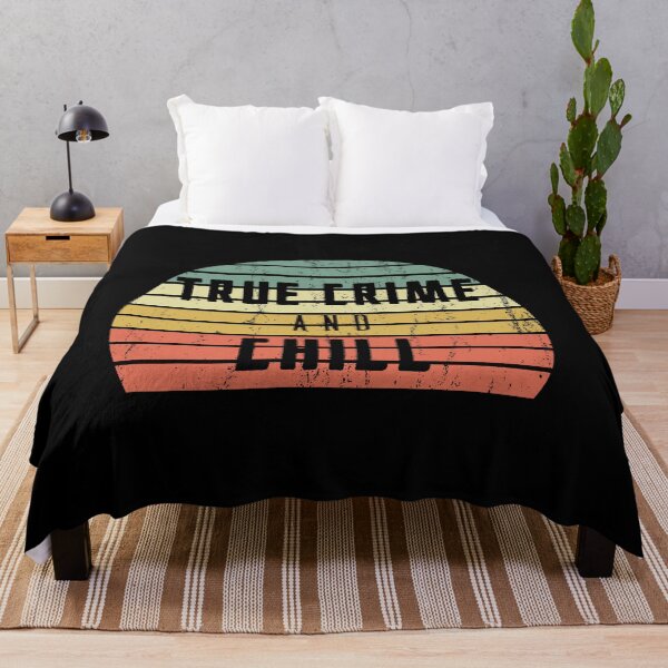 Item preview, Vintage Retro Sunset True Crime and Chill designed and sold by DSweethearts.