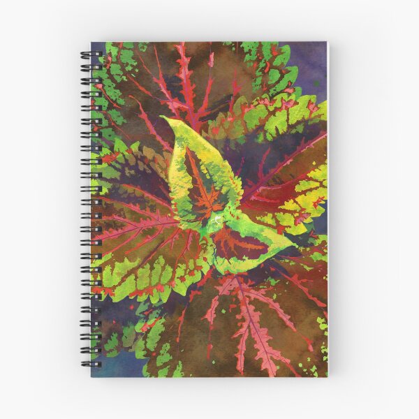 Item preview, Bronze Red Coleus Ornamental Plant - Botanical Art Illustration designed and sold by AndreaHelmArt.