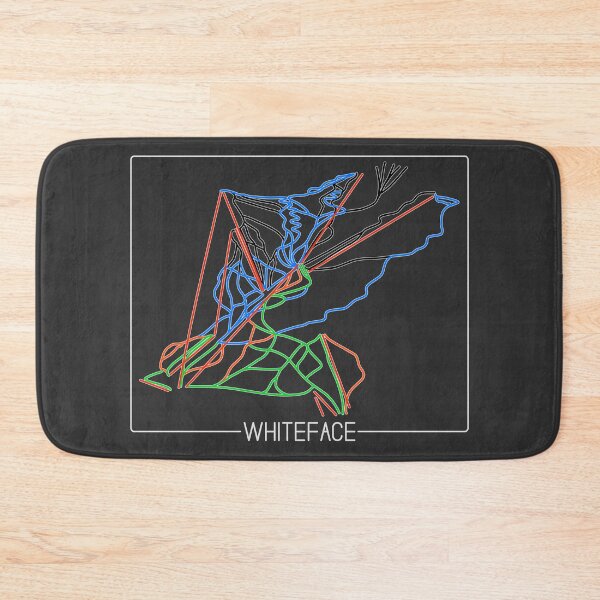 Item preview, Whiteface Trail Rating Map designed and sold by ChasingGnarnia.