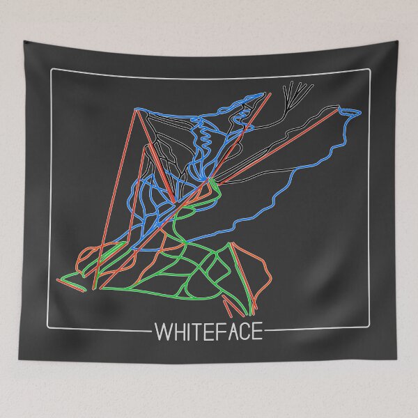 Item preview, Whiteface Trail Rating Map designed and sold by ChasingGnarnia.