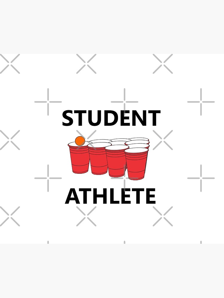 Funny Student Athlete Beer Pong Shirt Drinking Drunk Drink Alcohol Welcome Claw Shit Show College Student School University Party Frat Gift by joeTakeover