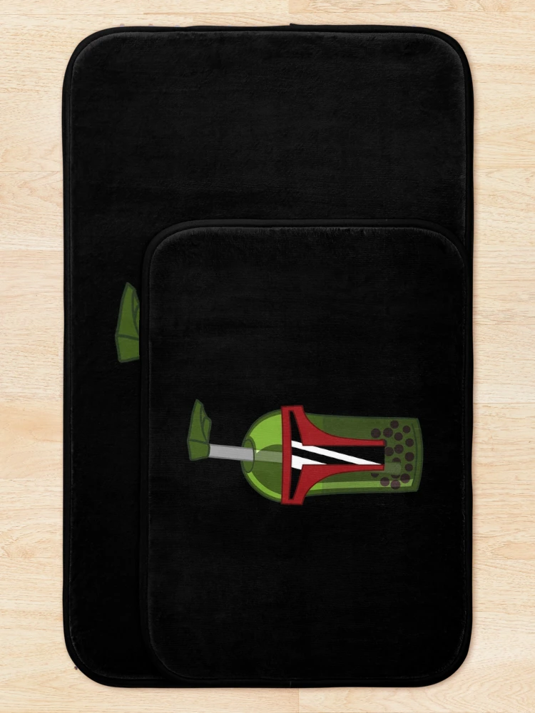 Thumbnail 5 of 6, Bath Mat, Boba Tea designed and sold by CCCDesign.