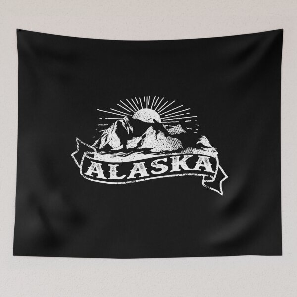 Item preview, Vintage Alaska Mountains Tattoo designed and sold by YuliyaR.