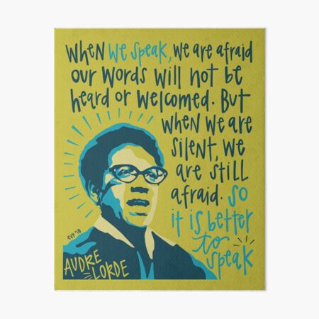Item preview, Audre Lorde. designed and sold by emilyvpcreates.