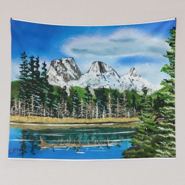 Item preview, 3 sisters Canmore  designed and sold by Hangmyhatart.