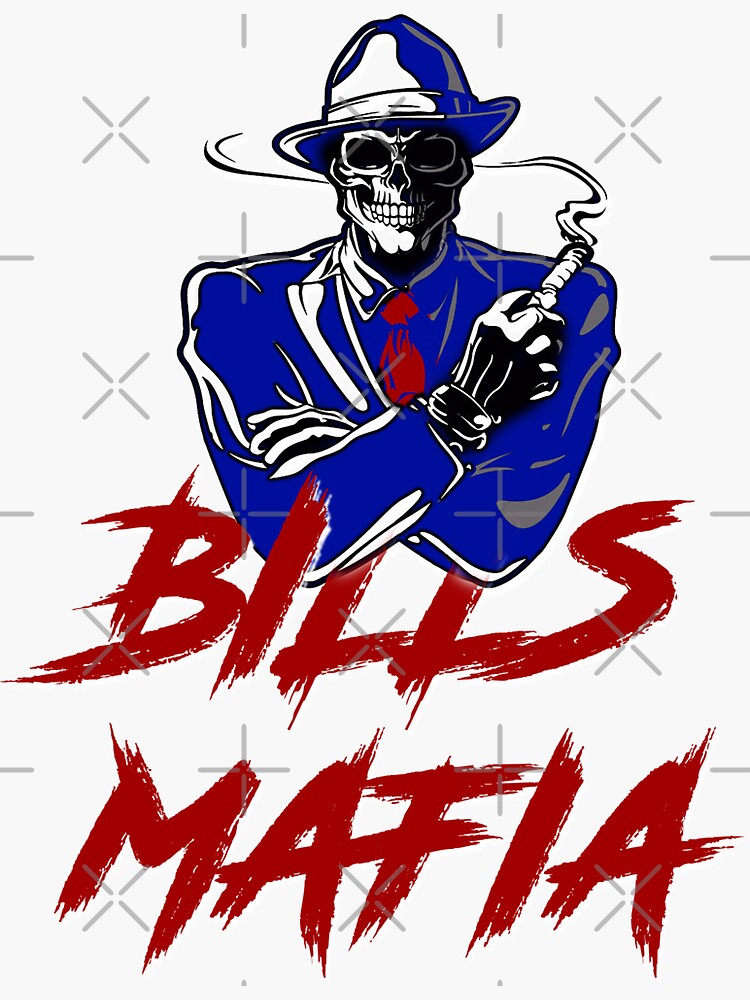 LARGE Buffalo Bills MAFIA Premium Vinyl STICKER - NFL Fans of The Buffalo  Bills