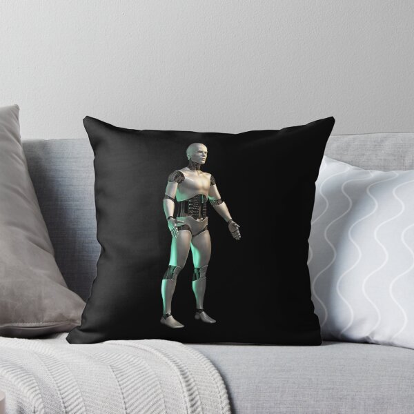 Item preview, futuristic robot: male cyborg standing designed and sold by DottedYeti.