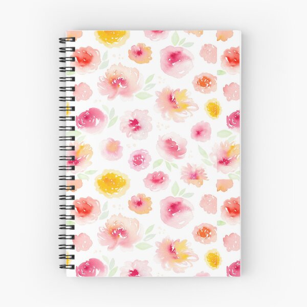 Item preview,  Romantic Pastel Floral Watercolor Pattern designed and sold by BeLightDesigns.