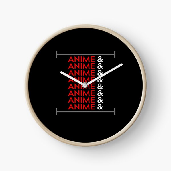 Anime Clocks | Redbubble