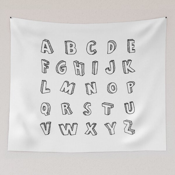 Item preview, Colour-in alphabet designed and sold by Fiona Doyle.