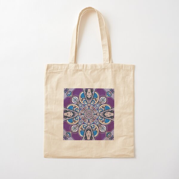 Zentangle Ladies Cotton Tote Bag