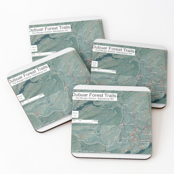 Item preview, SUNY ESF Ranger School Trail Map designed and sold by treetat.
