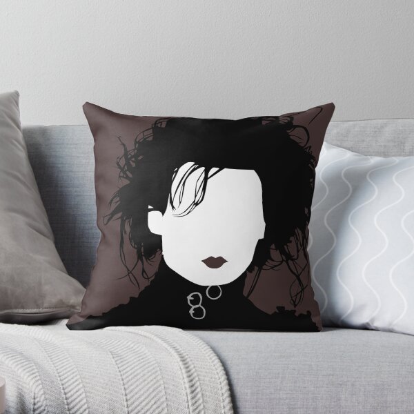 Edward Scissorhands Throw Pillow