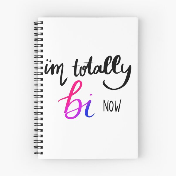 Item preview, "I'm Totally Bi Now" Be More Chill Rich Goranski Quote designed and sold by angelicanicole7.