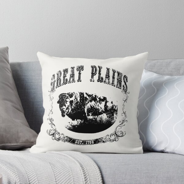 Item preview, Great Plains Bison Print Black designed and sold by Paul McDonald.