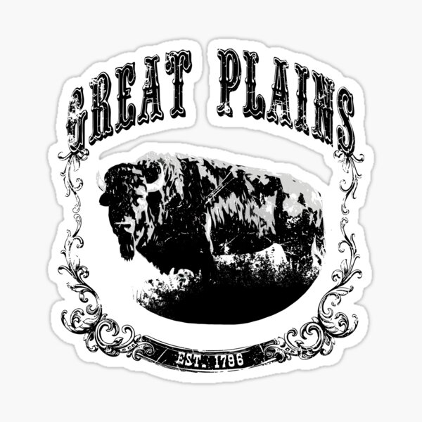 Item preview, Great Plains Bison Print Black designed and sold by Paul McDonald.