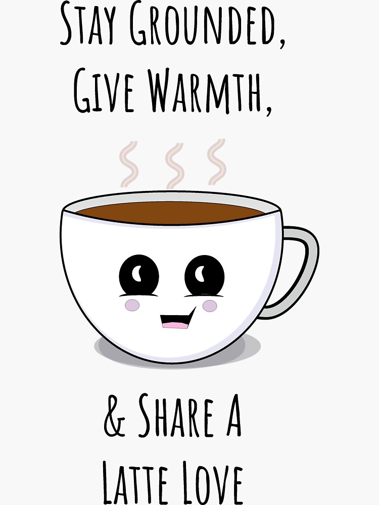 Cute Zen Coffee Puns by ash-w