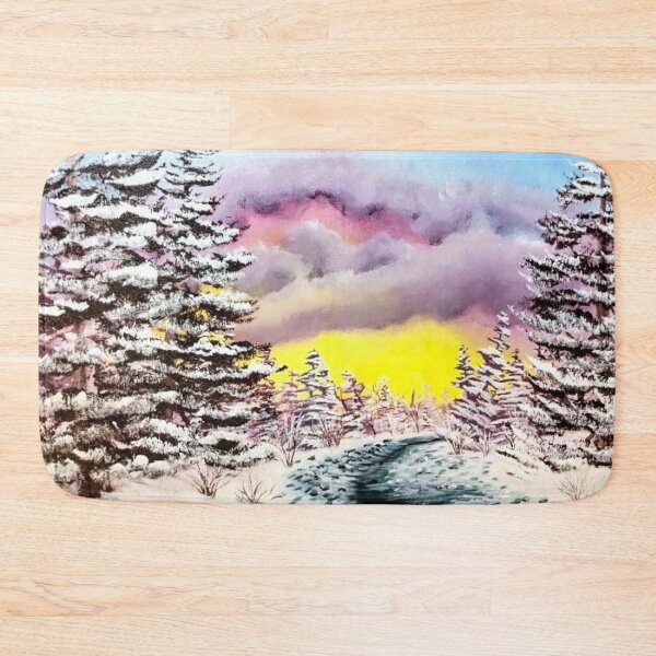 Item preview, Foothills creek in winter  designed and sold by Hangmyhatart.