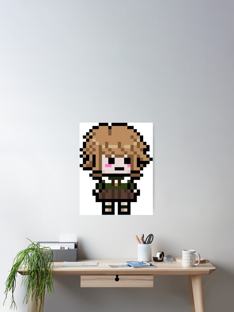 Chihiro Fujisaki Pixel ARt (Danganronpa)