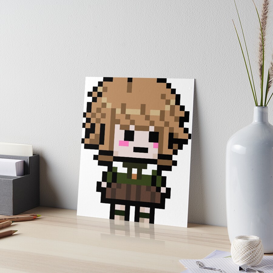 Chihiro Fujisaki Pixel ARt (Danganronpa)