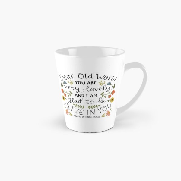 Item preview, Anne of Green Gables "Dear Old World" Quote designed and sold by ohjessmarie.