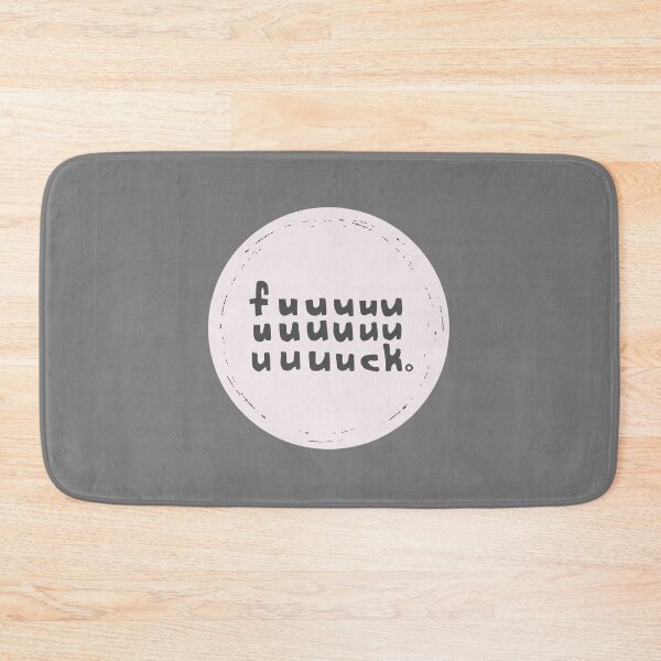 Item preview, fuuuuuuuuuuuuuuuuuuuuck. Frustration Typography  designed and sold by Theokotos.